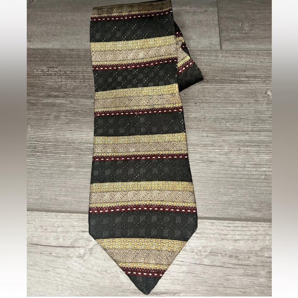 ZIANETTI  Italian Silk Collection Men’s Tie. 100% Silk Extra Long